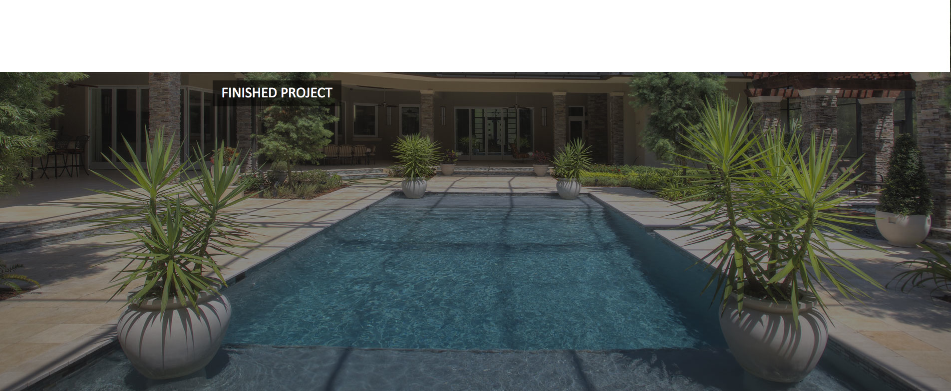 Paradise Pools By Design custom pool project in Florida